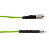 Fiber Optic Patch Cable SMA/PC-FC/PC Simplex 50/125 OM5 Multimode Fiber 3.0mm PVC Jacket 1 meter