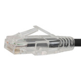 Category 6, Gigabit TAA Compliant Ethernet RJ45 Cable Assembly, 26AWG Stranded, UTP Unshielded, CM PVC, Black, 10F