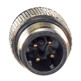 Category 5e M12 4 Position D code SF/UTP Industrial Cable, M12 M / M12 M, 1.0m