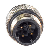 Category 5e M12 4 Position D code SF/UTP Industrial Cable, M12 M / M12 M, 0.5m