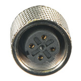 Category 5e M12 4 Position D code SF/UTP Industrial Cable, M12 M / M12 F, 0.5m
