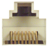Universal Sub-Panel, 2 Category 5e Couplers, RJ45, Shielded