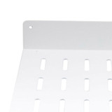 19" Cantilever Shelf 1U with 8" Depth- RAL9003 -Signal White