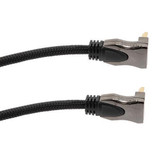HDMI 2.0, M/M, Nylon braid, U/U, 4K, 3M