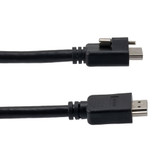HDMI 2.1, Male Top Screw to HDMI Male Non Screw, 1 meter