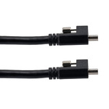 HDMI 2.1, Male Top Screw to HDMI Male Top Screw, 1 meter