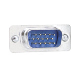 Low Profile Right Angle Adapter, HD15 Male / Female, Cable Exit 3
