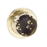 Assembled S-Video Cable, Male / Dual BNC Male, 1.0 ft