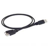 USB 2.0 Type A to Micro B Y Split Cable