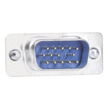 Slimline Gender Changer, HD15 Male / Male, Pin 9 Omitted