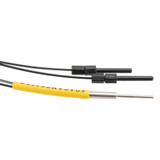 Fiber Optic Sensor Cable, 2M Side-view, Diffuse Reflection, R25 POF, M3 Cylindrical Sensing End with 1.5mm Diameter Extension