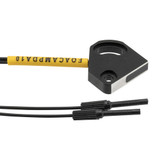 Fiber Optic Sensor Cable, 2M Array-type, Diffuse Reflection, R25 POF with Rectangular Sensing End and 10 mm Wide Adjustable Beam Exit