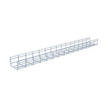 Wire Mesh Cable Tray 6"D x 4"H x 5ft. 2pk