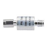 5W/6dB RF Fixed Attenuator, NEX10 Male to NEX10 Female Aluminum Body Up to 6 GHz