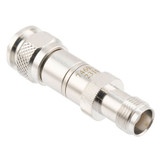 3 dB Fixed Attenuator TNC Male (Plug) to TNC Female (Jack) DC to 12 GHz Rated to 2 Watts, Brass Body, 1.35:1 VSWR