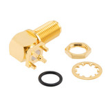 RF PCB Connector, RP SMA Female right angle