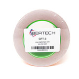 Bertech Copper Conductive Tape, 3 In. x 36 Yards Long, Copper