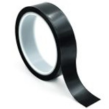 Bertech High-Temperature Polyimide Tape, 2 Mil Thick, 2 In. Wide x 36 Yards Long, Black