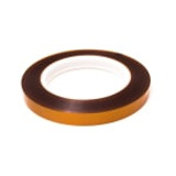 Bertech Double Sided Polyimide Tape, 1 Mil Thick, 3/8 In. Wide x 36 Yards Long, Amber