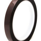 Bertech ESD Anti-Static Polyimide Tape, 2 Mil Thick, 1/4 In. Wide x 36 Yards Long, Amber