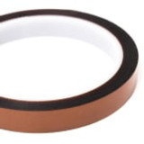 Bertech ESD Anti-Static Polyimide Tape with Liner, 1 Mil Thick, 1/2 In. Wide x 36 Yards Long, Amber