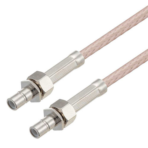 SMB Jack to SMB Jack Cable Assembly using RG316-DS Coax, 2 FT