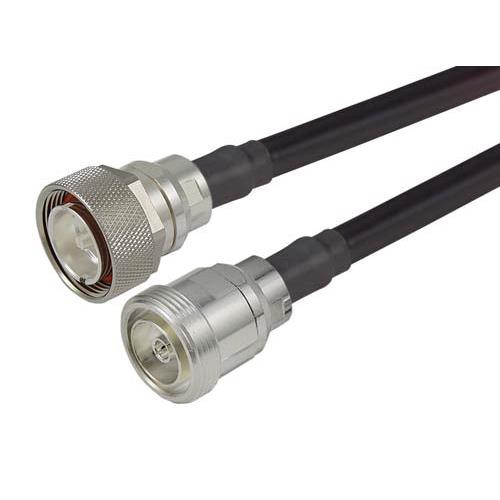 7/16 DIN Male to 7/16 DIN Female 400 Ultra Flex Series Assembly 10.0 ft