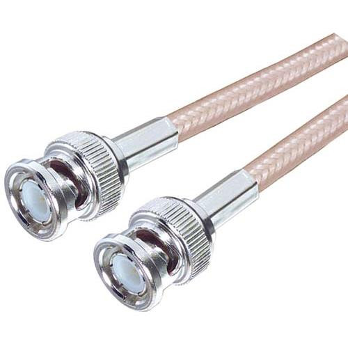 RG142B Coaxial Cable, BNC Male / Male, 100.0 ft