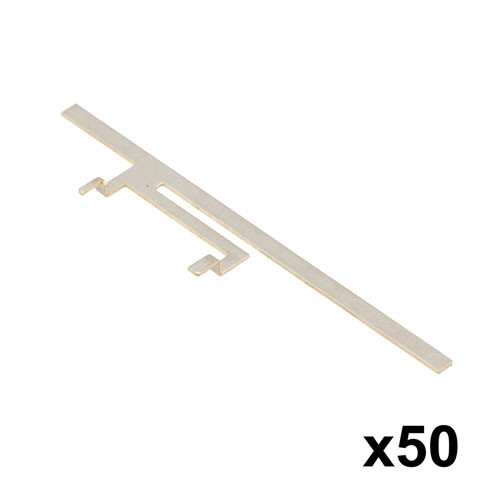 2400- 2500/ 5150- 5825 MHz, 4.35/3.24 dBi, Stamped Metal AP/Router Embedded Antenna-50 Pack