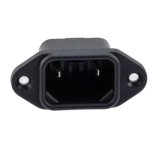 AC PEM C18, Panel Flange, 6.3mm Quick-connect