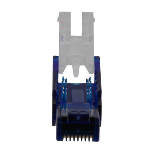 Cat6 RJ45 Rotatable Field Term Plug, Blue
