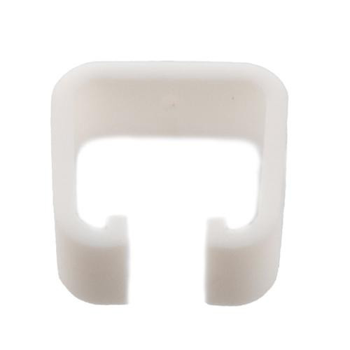 Changeable Color Ring Clip For Use With RJ45CB Style RJ45 Plug Clip Boots, White Color, PVC, 100 Pack