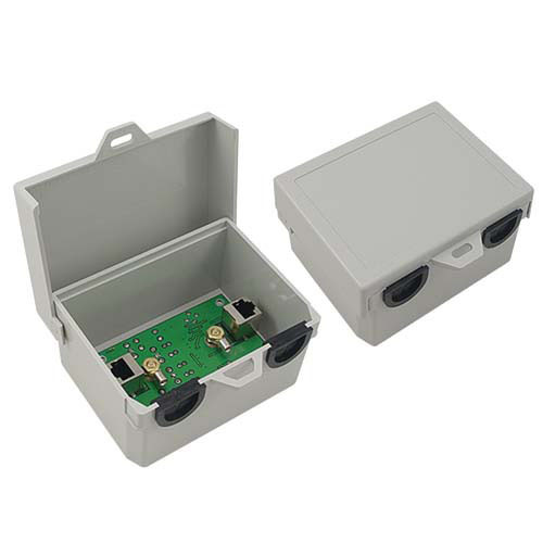 Outdoor 10/100 Base-T CAT5e Lightning Surge Protector - RJ45 Jacks