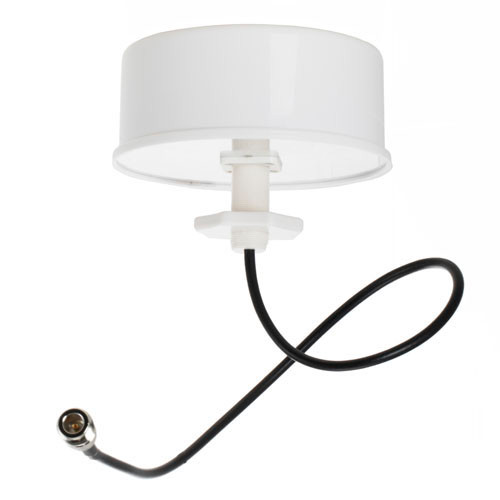 2.4/5.8 GHz 3 dBi Omni Directional Ceiling Antenna - TNC-Male Connector