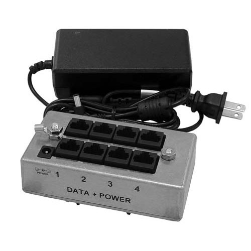 BTD-CAT5-P4 Midspan/Injector Kit with 48VDC @ 48 Watt Power Supply