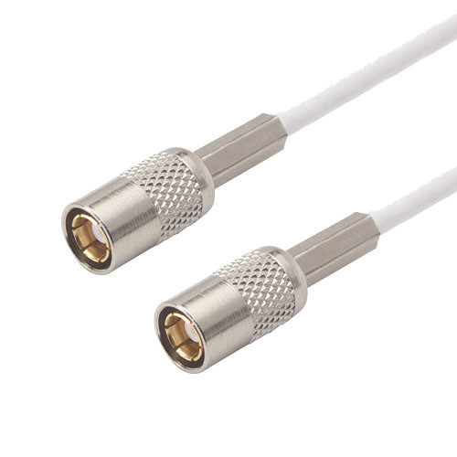 RG188 Coaxial Cable, SMB Plug / Plug, 3.0 ft
