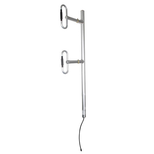 406 MHz - 512 MHz 2 Folded Dipole antenna, 7 dBi gain, 1/2 Wave Bidirectional pattern, V-pol, Type N Female Connector