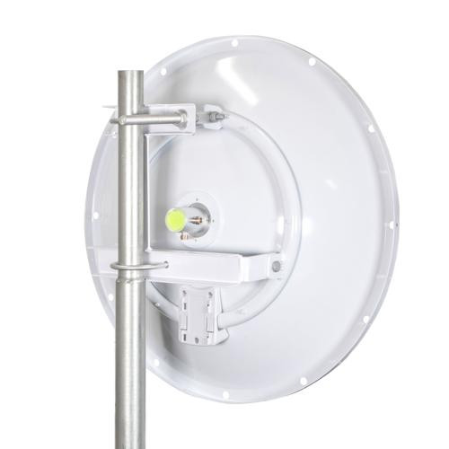 4950 MHz to 7125 MHz, 2-foot Parabolic Antenna, 2x2 MIMO, 30 dBi, NF, 2 Pack