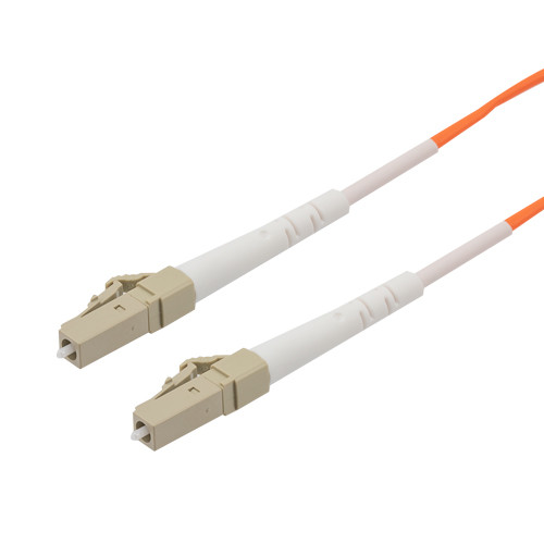 LC/LC 50/125 Multimode Simplex Fiber Patch Cable, OM2, 10 Meter