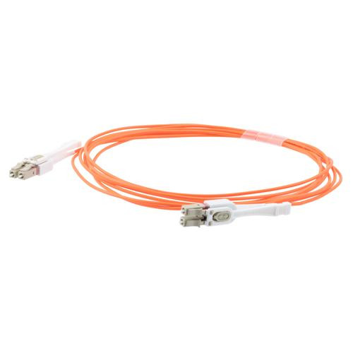 Fiber Optic Uniboot Patch Cable LC/UPC-LC/UPC Uniboot OM2 Multimode Fiber PVC Jacket 5M