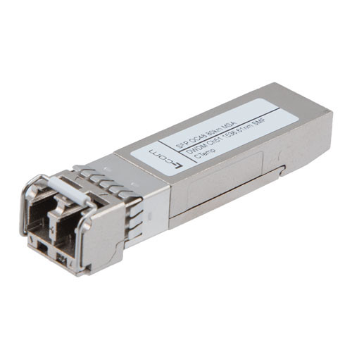 Fiber Optic Transceiver, SFP, DWDM, Channel 24, LR-2 80KM, OC-48 (2.5Gbps) DDM, MSA Compliant