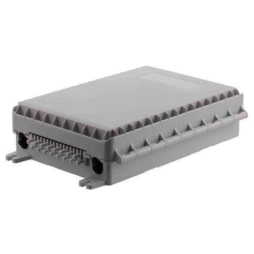 Splitter Distribution Box 16 Ports with 16 SC/UPC SM Simplex Adapter and 1:16 SC/UPC PLC Splitter