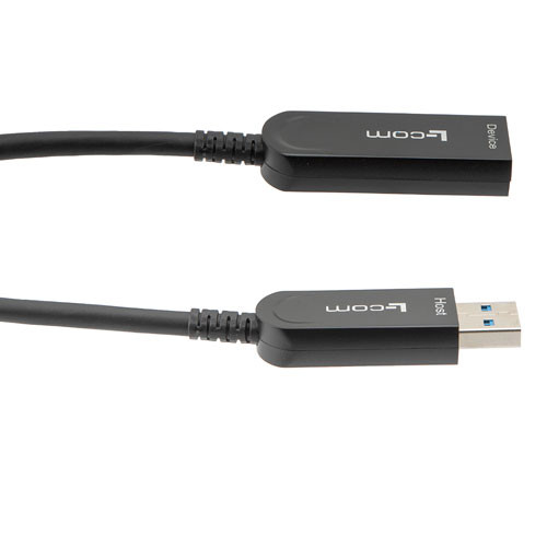 USB 3.1 Active Optical Cable, A male to A female, Backwards Compatible, PVC Jacket, 8 Meters