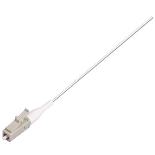 OM1 62.5/125  900um Fiber Pigtail LC, White 1.0m