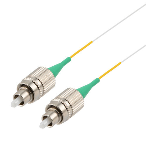 Fiber optic patch cable FC/APC to FC/APC simplex PM (Polarized Maintaining) 1310 nm, 0.25 mm fiber 2 meter