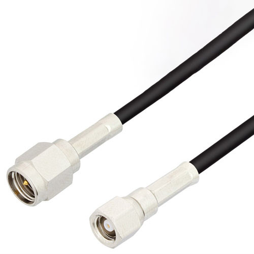 SMA Male to SMC Plug Cable Assembly using RG174 Coax, 4 FT - LCCA31177-FT4
