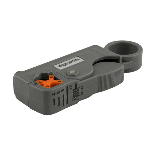 Rotary Coaxial Cable Stripper for 4,6,8, and 12mm lengths
