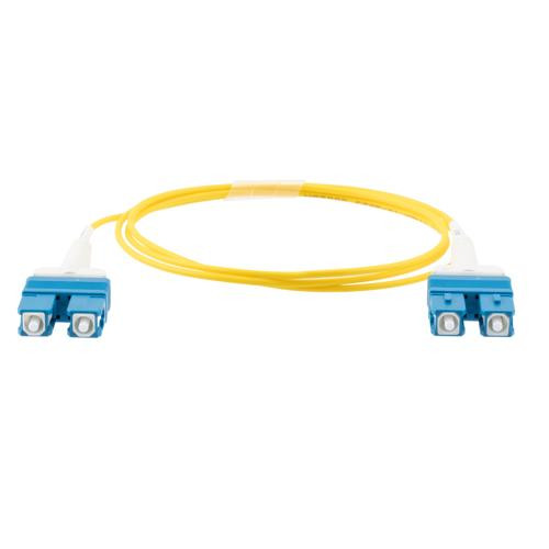 Fiber Optic Uniboot Patch Cable SC/UPC-SC/UPC Uniboot OS2 Single Mode Fiber Riser Rated Jacket 3M