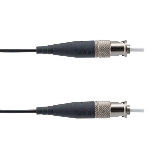 Mil M83522 ST to Mil M83522 ST Simplex, MM OM1, 2.0mm Mil Tactical cable, 3 meter cable assembly