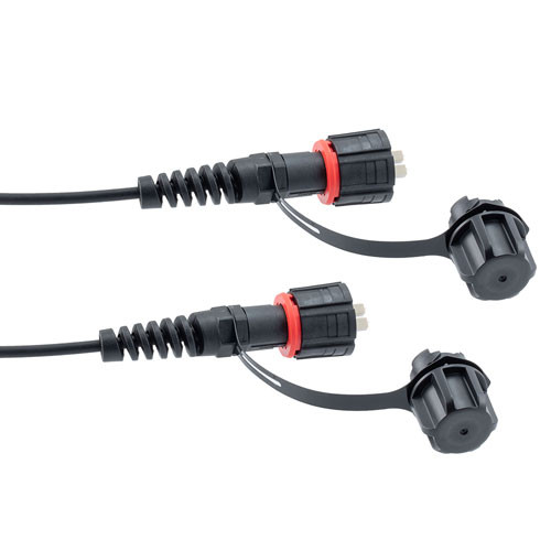 IP68 ODVA Compatible, Duplex LC/UPC to IP68 ODVA Compatible Duplex LC/UPC, OM1, LSZH, 15M